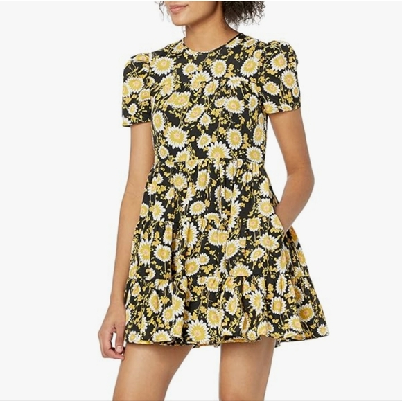 revolve black floral dress WW31506] Michael Costello x Revolve